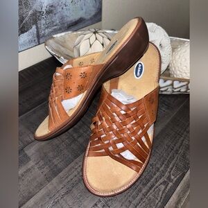 Dr Scholls Women's ADDIE Leather Comfort Sandals * Size 8​